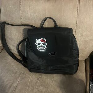 Hello Kitty Black Backpack